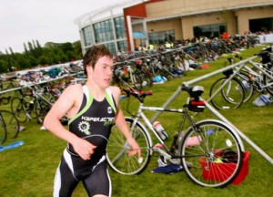 Con Doherty at National Tri Champs Fingal