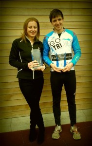 Andree/davy clare duathlon winners